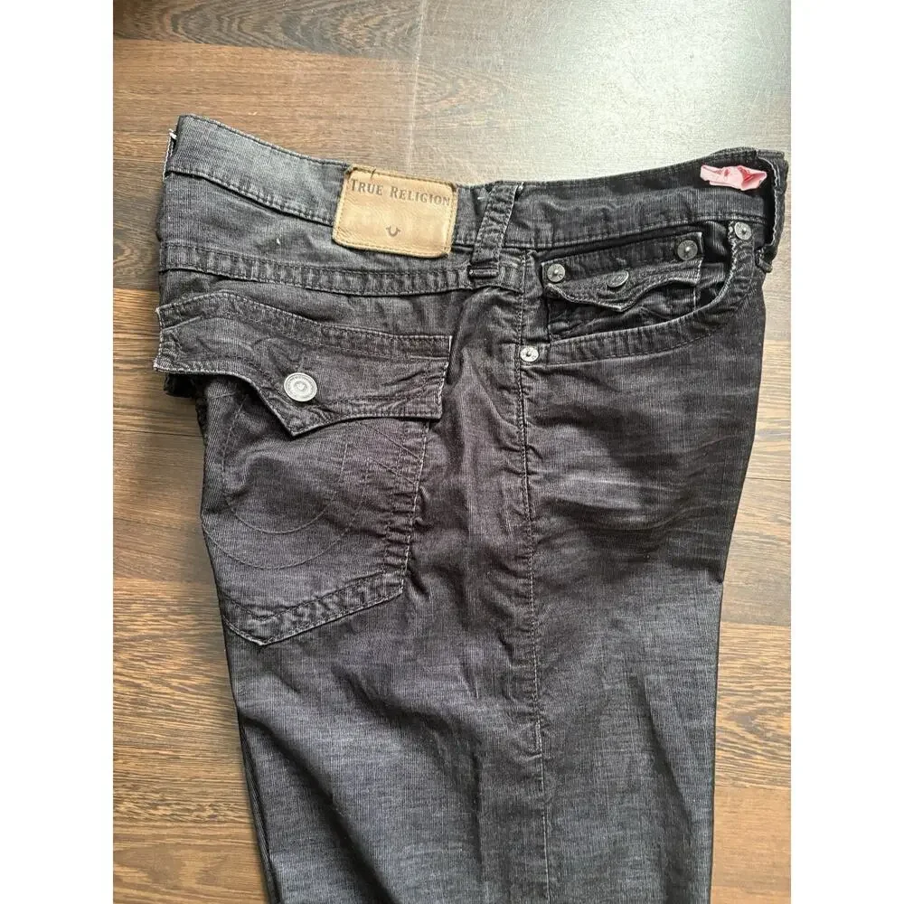 Rare Vintage Japanese Brand True Religion Ricky Jeans Stretch W36x32